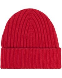 Barrie - Ribbed Cashmere Beanie - Lyst