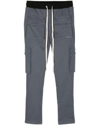 MOUTY - Logo-embroidered Drawstring Cargo Trousers - Lyst