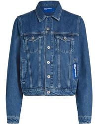 KARL LAGERFELD - Regular-Fit Denim Jacket - Lyst