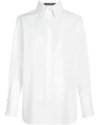 KARL LAGERFELD - Press-Stud Detailing Shirt - Lyst