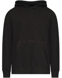 MM6 by Maison Margiela - Unbrushed Cotton Hoodie - Lyst