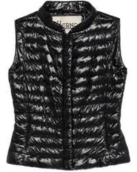 Herno - Chaleco Acolchado Con Cremallera - Lyst