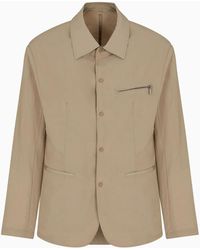 ARMANI EXCHANGE - Single-Breasted Jacket - Lyst