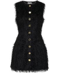 Anna Quan - Textured-Finish Mini Dress - Lyst