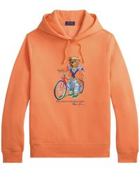 Polo Ralph Lauren - Polo Bear Graphic Hoodie - Lyst