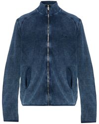 DIESEL - S-Wafcool-Zip-Ls Sweatshirt - Lyst