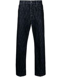 Fendi - Jeans mit FF-Muster - Lyst