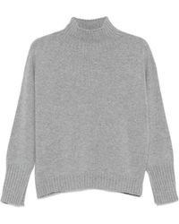 Vanisé - High-Neck Long-Sleeves Sweater - Lyst