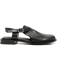 Linda Baumann - Buckle-Fastening Flat Pumps - Lyst