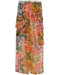 Amir Slama - Ruffled Palazzo Pants - Lyst