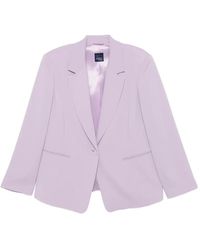 Marina Rinaldi - Buttoned Blazer - Lyst