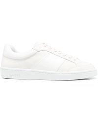 Sandro - H23 Retro Leather Low-Top Sneakers - Lyst