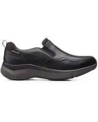 Clarks - Wave 2.0 Edge Leather Sneakers - Lyst
