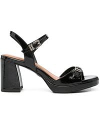 Tamaris - Buckled Block-Heel Sandals - Lyst