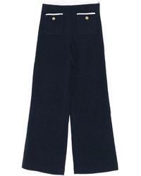 Maje - Gerade Hose aus Tweed - Lyst