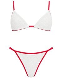 Bondeye - Leighton Crinkle-Effect Bikini - Lyst