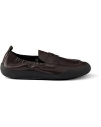 Prada - Speedrock Leather Loafers - Lyst
