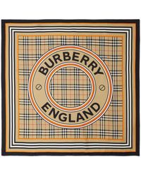Burberry - Sjaal Met Print - Lyst