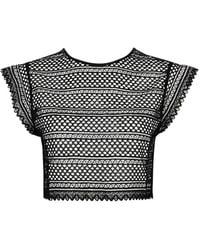Aubade - By The Sea Lace-Trim Top - Lyst