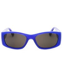 Moschino - Rectangle-Frame Sunglasses - Lyst