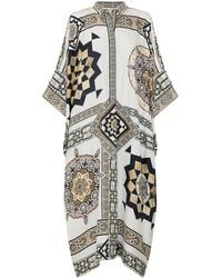 CAMILLA - Tile Style-Print Kaftan Dress - Lyst