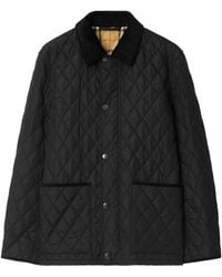 Burberry - Quilted Nylon Barn Jacket - Lyst