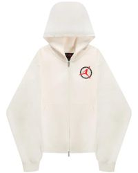 Nike - Flight Club Logo Fleece Zip Hoodie - Lyst