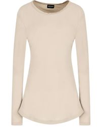 Giorgio Armani - Long-Sleeve Top - Lyst