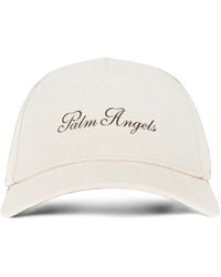 Palm Angels - Logo-Print Cotton Baseball Cap - Lyst