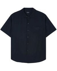 Giorgio Armani - Short-Sleeve Chest-Pocket Shirt - Lyst