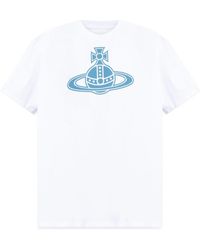 Vivienne Westwood - Camiseta con estampado Paris Orb - Lyst