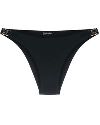 Dolce & Gabbana - Logo-detail Bikini Bottoms - Lyst