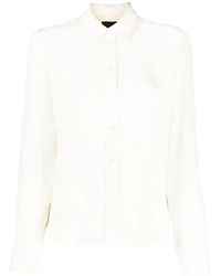 Nili Lotan - Gaia Silk Shirt - Lyst