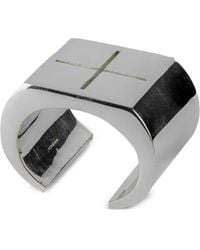 Parts Of 4 - Plated Crescent Plane Cuff Bracelet - Lyst