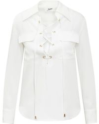 The Seafarer - レースディテール シャツ - Lyst