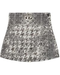 DIESEL - デニムジャカード コルセットトップ - Lyst