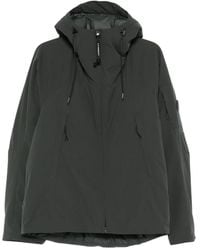 C.P. Company - Hooded-Neck Padded Jacket - Lyst
