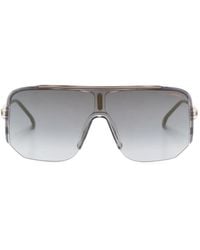 Carrera - 1060/S Logo-Print Shield-Frame Sunglasses - Lyst