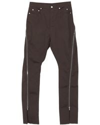 Rick Owens - Hose Mit Reißverschlussdetail - Lyst