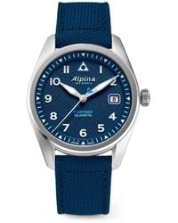 Alpina - Startimer Pilot Solarmetre 38Mm Watch - Lyst