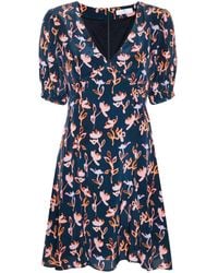 Paul Smith - Abstract-Print Mini Dress - Lyst