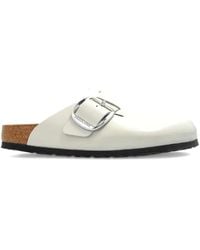 Birkenstock - Boston Big Buckle Leather Clogs - Lyst