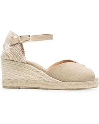 Castañer - Carol Canvas Wedge Espadrilles - Lyst