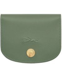 Longchamp - Kartenetui Mit Logo-Prägung - Lyst
