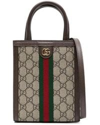 Gucci - Mini Ophidia Gg Tote Bag - Lyst
