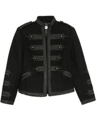 P.A.R.O.S.H. - Chaqueta Con Apliques De Rana - Lyst