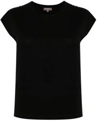 N.Peal Cashmere - T-Shirt À Col Rond - Lyst