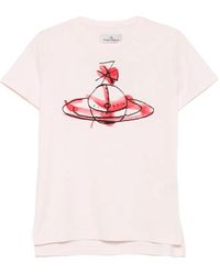 Vivienne Westwood - T-Shirt mit "Orb"-Print - Lyst
