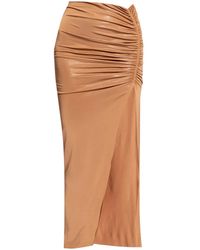 Rick Owens - Svita Ruched-Detail Skirt - Lyst