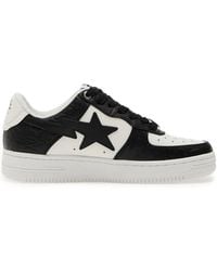 A Bathing Ape - Bape Sta 4L Star-Embellished Camo Sneakers - Lyst